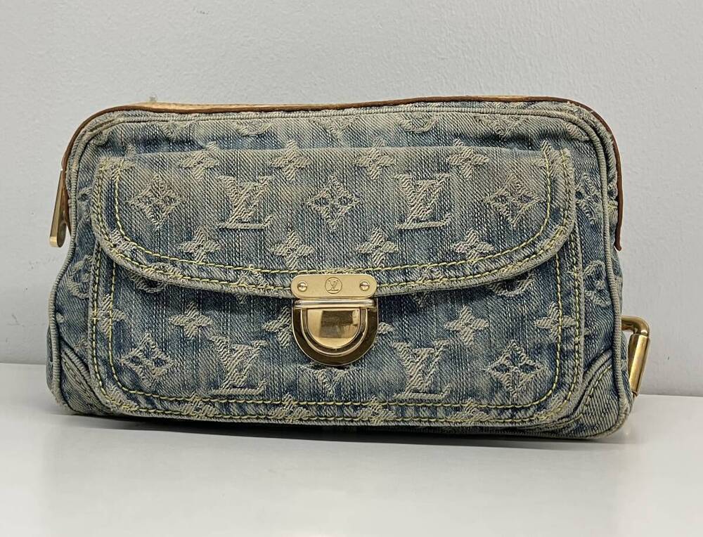 Louis Vuitton Monogram Denim Bum Bag Body
